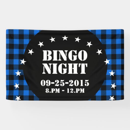 Lumberjackスタイル – ブルーファブリック+アイディア 横断幕 (横)