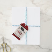 Lumberjackパーティー好意ありがとうラベル ギフトタグ (より糸付き)