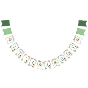 LumberjackパーティーBunting Banner It a Boy バンティングフラッグ