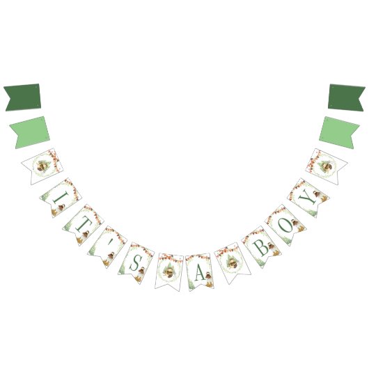 LumberjackパーティーBunting Banner It a Boy バンティングフラッグ (全)
