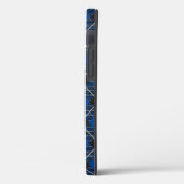 Lumberjackブラックブループレイドパターン Case-Mate iPhoneケース (裏面 / 左)