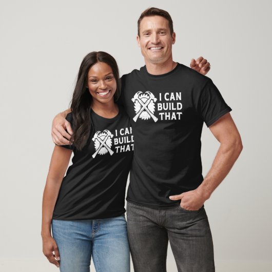 Lumberjack引用文私はその大工を構築することができる Tシャツ (ユニセックス)