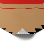 Lumberjack誕生日- Ax投げゲームポスター ポスター (角)