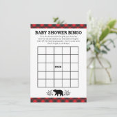 Lumberjack Bear Bingoカード サンキューカード (スタンド正面)