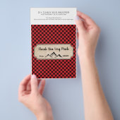 Lumberjack Birthday Party 1.55ozキャンディバーラッパー チラシ (ハンドル)