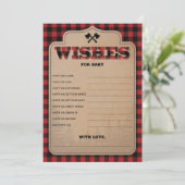 Lumberjack Boy素朴 Baby Showersがベビーを願う (スタンド正面)