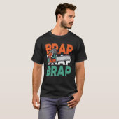 Lumberjack Chainsaw Sound Brap Brap Forest Funny W Tシャツ (正面フル)