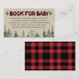 Lumberjack Flannelブックリクエストカードの挿入 エンクロージャーカード
