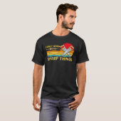 Lumberjack Iは鋭い物を見ただけで動作 Tシャツ (正面フル)