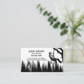 Lumberjack Tree Service名刺 名刺 (スタンド正面)