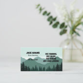 Lumberjack Tree Service名刺 名刺 (スタンド正面)