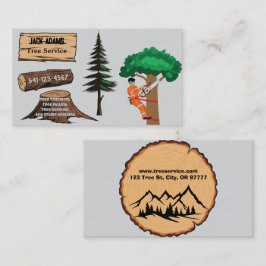 Lumberjack Tree Service名刺 名刺