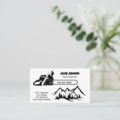 Lumberjack Tree Service名刺 名刺 (スタンド正面)