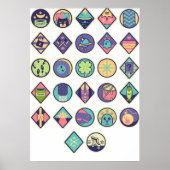 Lumberjanes Patches ポスター (正面)