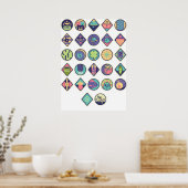 Lumberjanes Patches ポスター (キッチン)