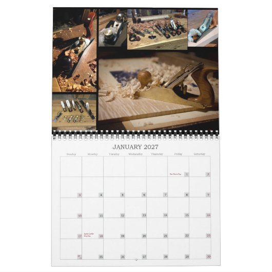 LumberJocksのHandtoolのカレンダー2014年 カレンダー (1月 2027)