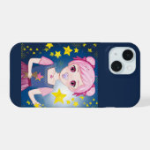 Lumiの世界アニメアート iPhone 15ケース (裏面横)