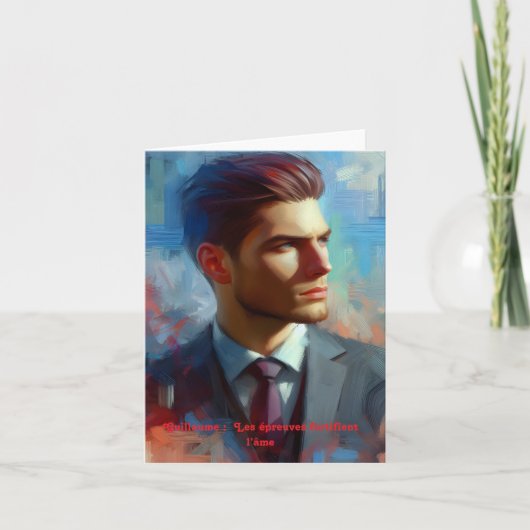 Lumière sur ton Chemin, carte pour tous サンキューカード (正面)