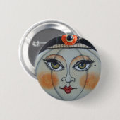 Luminaのカボチャハロウィン 缶バッジ (正面&裏面)