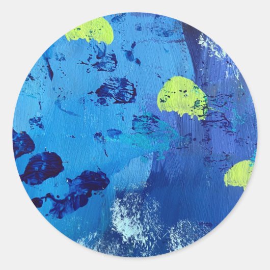 Luminesceのシールとシールデザイン ラウンドシール (正面)