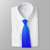 Luminescent Blue Gradient Ombre Neck Tie ネクタイ (タイ)