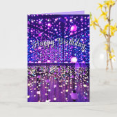 Luminosity to Infinity誕生日カード カード (黄色い花)