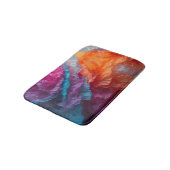 Luminous Abstract Tissue Paper Layers バスマット (アングル)