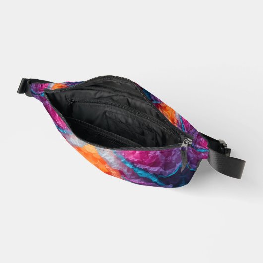 Luminous Abstract Tissue Paper Layers ファニーパック (見開き)