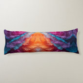 Luminous Abstract Tissue Paper Layers ボディピロー (裏面)