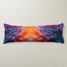 Luminous Abstract Tissue Paper Layers ボディピロー