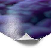 Luminous Alien Flora Rocks フォトプリント (角)