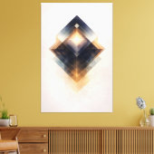 Luminous Axis キャンバスプリント (インサイチュ (リビング))