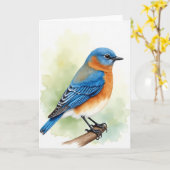 Luminous Bird Art Card カード (黄色い花)