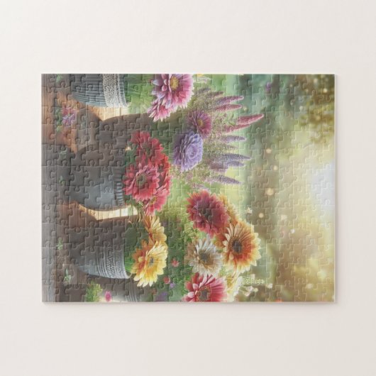 Luminous Bloom ジグソーパズル (横)