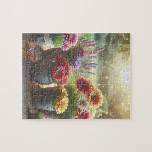 Luminous Bloom ジグソーパズル (横)