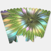 Luminous Colorful Fantasy Flower Fractal Art フェイバーボックス (見開き)