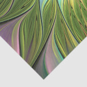 Luminous Colorful Fantasy Flower Fractal Art 薄葉紙 (詳細)