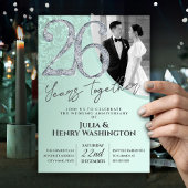 Luminous Diamond 26th Wedding Anniversary  招待状