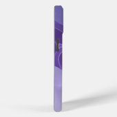 Luminous Flow Purple抽象芸術グロー Case-Mate iPhoneケース (裏面 / 右)