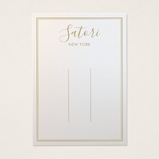 Luminous Gray Ombre Script Hair Clip Display (正面)