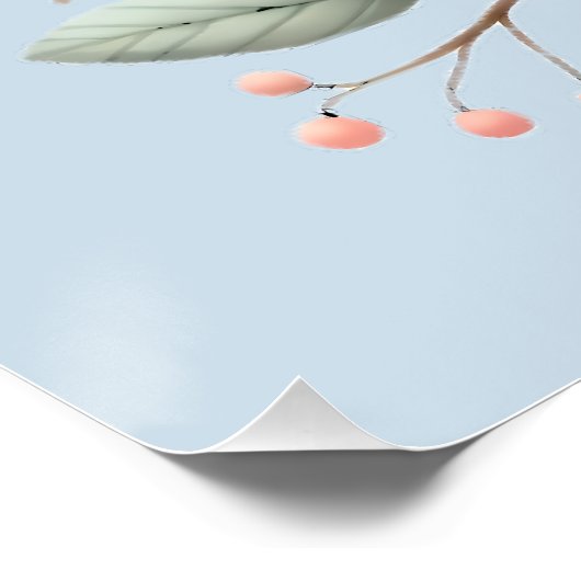 Luminous Moonlit Hoot in Enchanted Forest ポスター (コーナー)