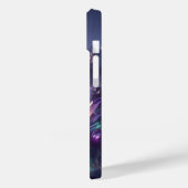 Luminous Purple Crystal Cluster Phone Case - Magic Case-Mate iPhoneケース (裏面 / 左)