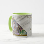 Luminous Rosary  Mysteries #1: Baptism of Jesus マグカップ (正面左)