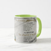 Luminous Rosary  Mysteries #1: Baptism of Jesus マグカップ (正面右)