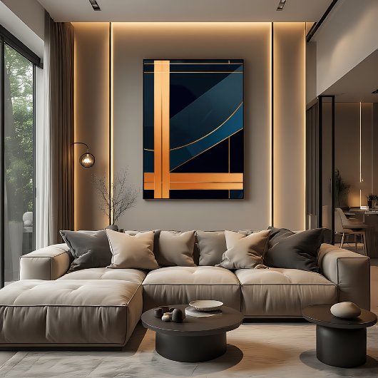 Luminous Structure キャンバスプリント