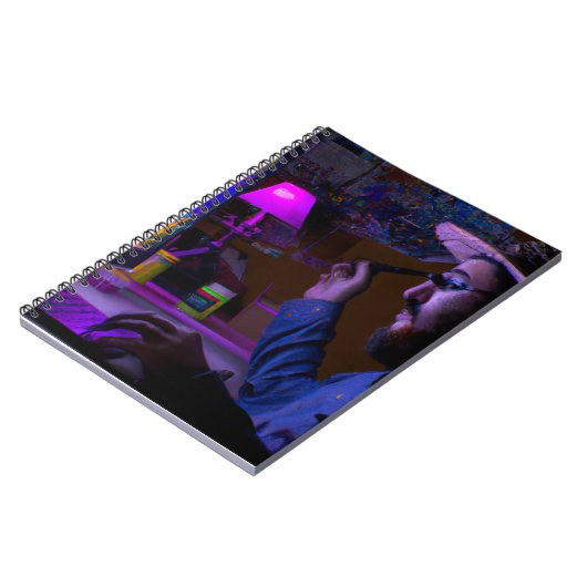 Luminous Whimsy /Artistic Notebook ノートブック (左側)