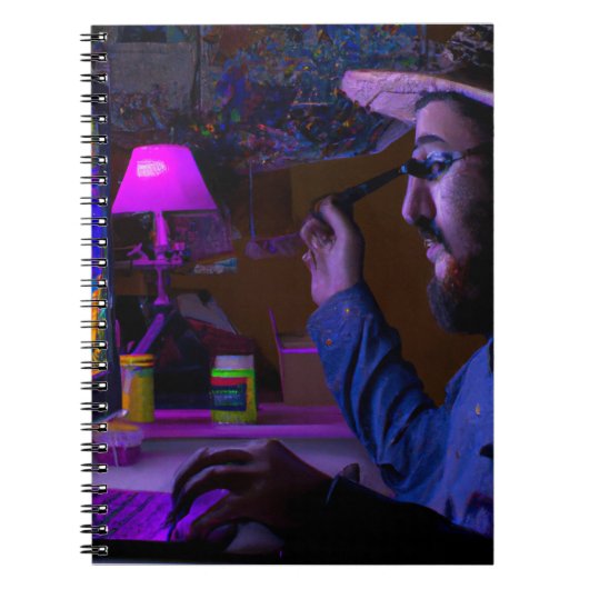 Luminous Whimsy /Artistic Notebook ノートブック (正面)