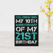 Lumomix 31おもしろい誕生日。ユニ大人黒番Sm カード (黄色い花)