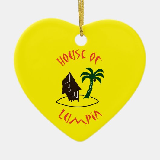 Lumpiaの家 セラミックオーナメント (正面)