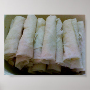 Lumpia -フィリピンの食糧ポスター ポスター